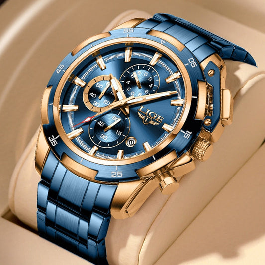 LIGE - Elegante Uhr aus Stahl Piguet