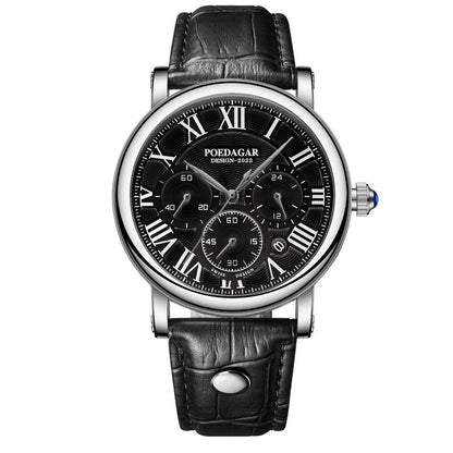 Luxus Freizeitmoderne Chronographenarmbanduhr