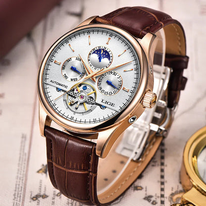 Automatische mechanische Tourbillon-Uhr