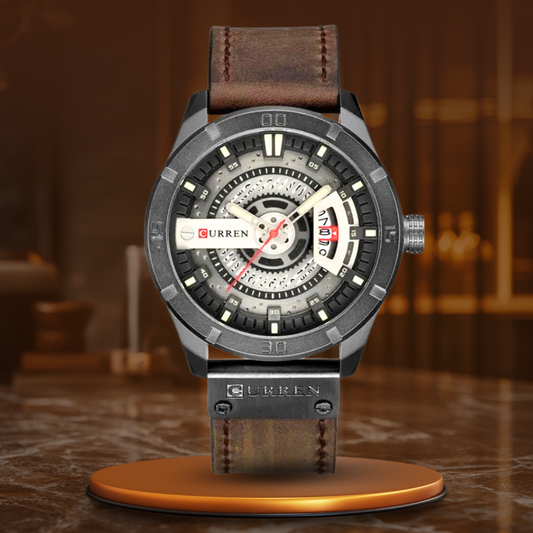 Sportliches Militär Herrenarmbanduhr mit Quarz