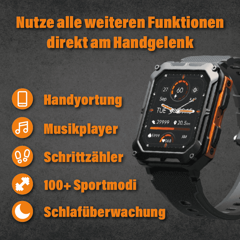 Thor Stahlgear- Die stabilste Smartwatch