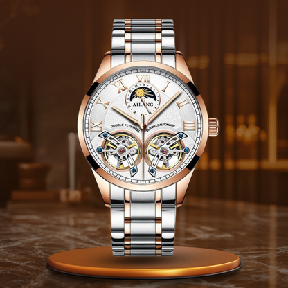 Tourbillon Design Geschäftliche Mechanische Uhr