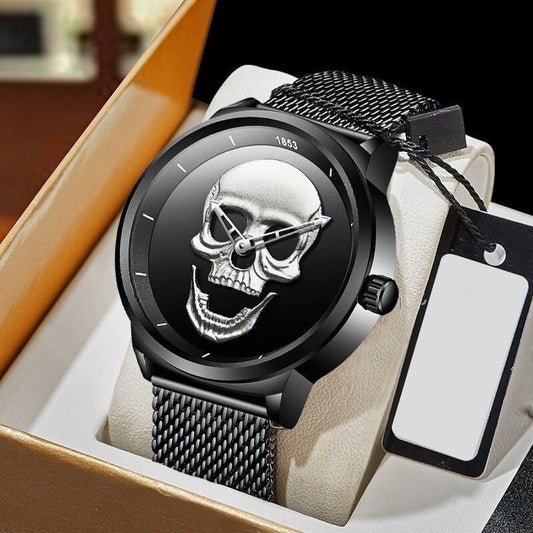 LIGE - Kantiges Totenkopfdesign