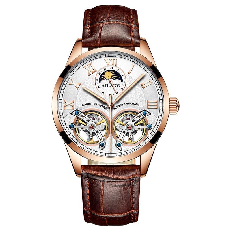 Tourbillon Design Geschäftliche Mechanische Uhr