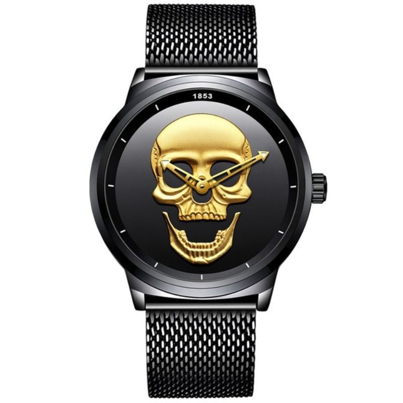 LIGE - Kantiges Totenkopfdesign