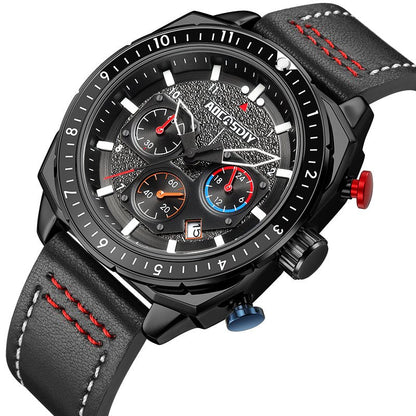 Luxus Chronograph Sport Quarz Uhr